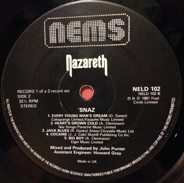 Nazareth (2) : 'Snaz (2xLP, Album)