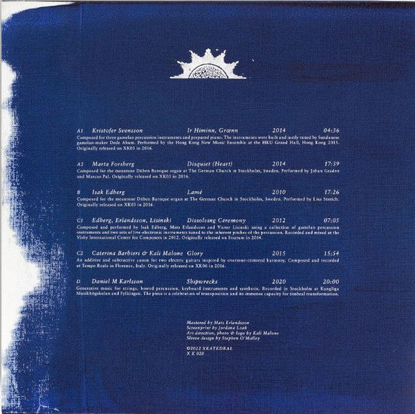 Various : XKatedral Anthology Series I (An Anthology Of Slowly Evolving Timbral Music) (2xLP, Comp)