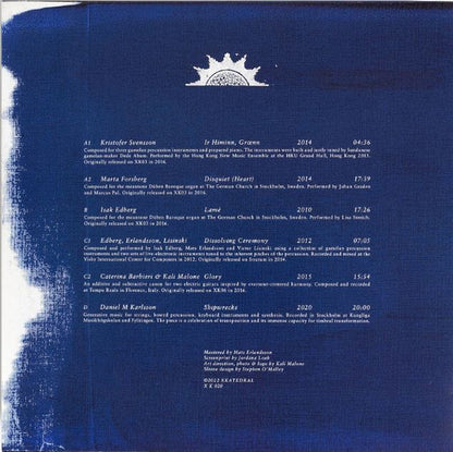 Various : XKatedral Anthology Series I (An Anthology Of Slowly Evolving Timbral Music) (2xLP, Comp)