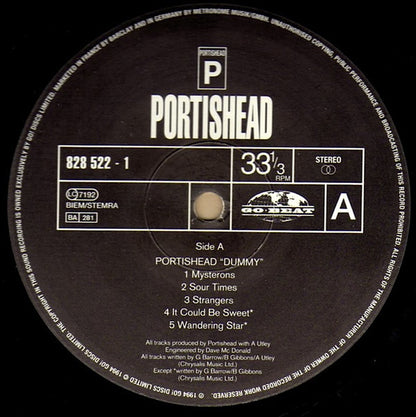 Portishead : Dummy (LP, Album)