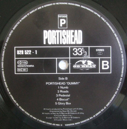 Portishead : Dummy (LP, Album)