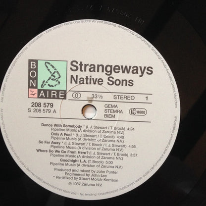 Strangeways (2) : Native Sons (LP, Album)