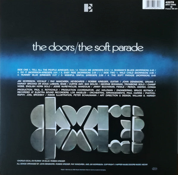 The Doors : The Soft Parade (LP, Album, RE)