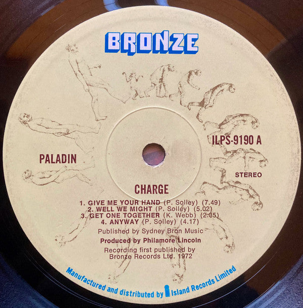 Paladin : Charge! (LP, Album, Gat)