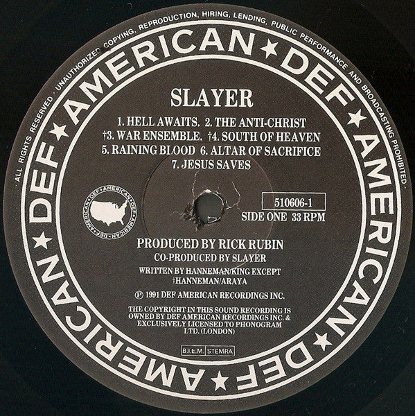 Slayer : Decade Of Aggression Live (2xLP, Album, Ltd, Num)