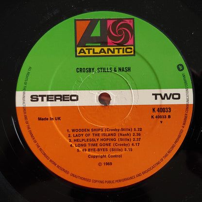 Crosby, Stills & Nash : Crosby, Stills & Nash (LP, Album, RE, Gat)
