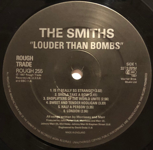 The Smiths : Louder Than Bombs (2xLP, Comp, CBS)