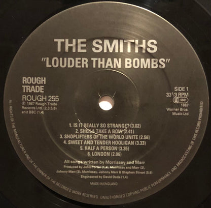 The Smiths : Louder Than Bombs (2xLP, Comp, CBS)