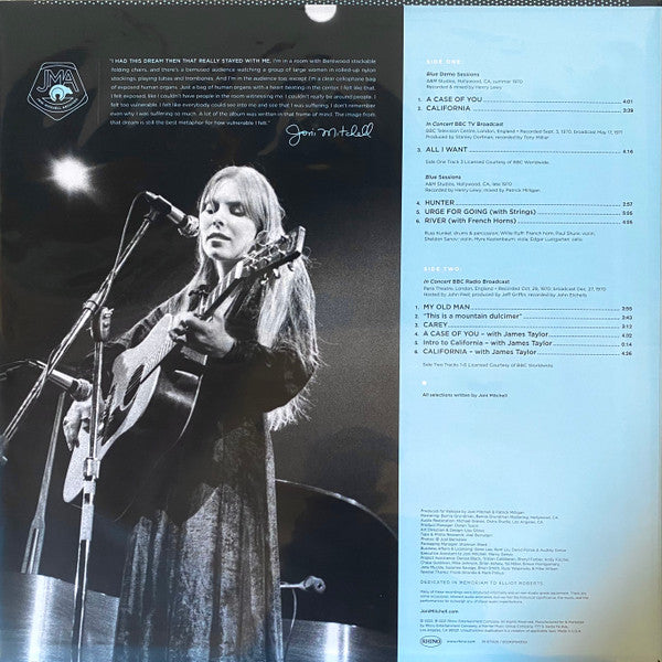 Joni Mitchell : Blue Highlights  (LP, RSD, Comp, Ltd, 180)