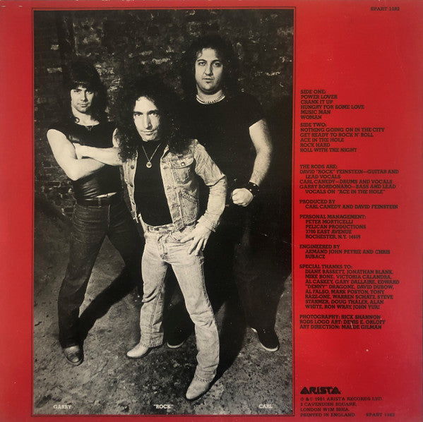 The Rods : The Rods (LP, Album)