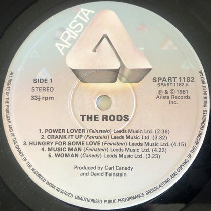 The Rods : The Rods (LP, Album)
