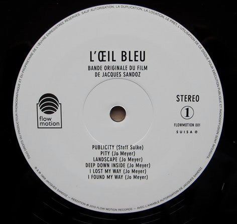 The Goldfingers*, Ariel Cuche & Jo Meyer (2) : L'Oeil Bleu (LP, Album, RE)