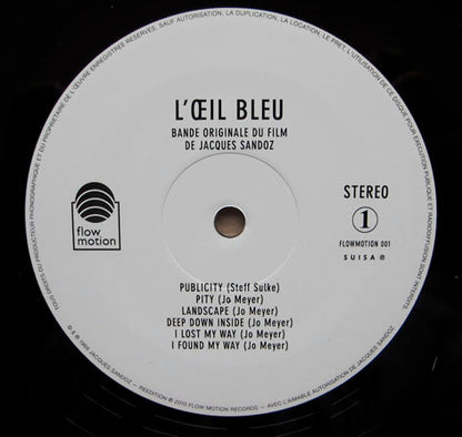 The Goldfingers*, Ariel Cuche & Jo Meyer (2) : L'Oeil Bleu (LP, Album, RE)