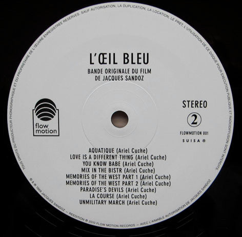 The Goldfingers*, Ariel Cuche & Jo Meyer (2) : L'Oeil Bleu (LP, Album, RE)