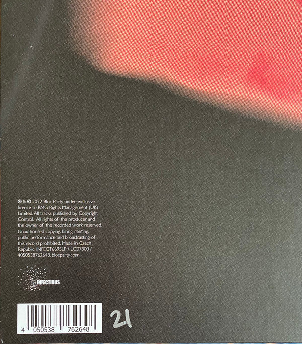 Bloc Party : Alpha Games (LP, Ltd, Num, Whi)