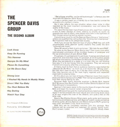 The Spencer Davis Group : The Second Album (LP, Album, Mono)