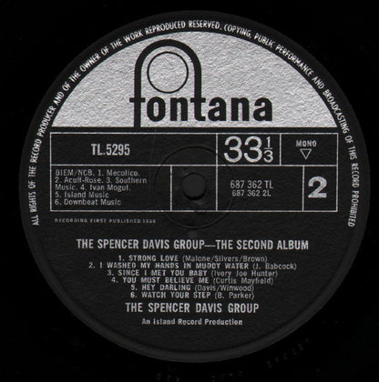 The Spencer Davis Group : The Second Album (LP, Album, Mono)