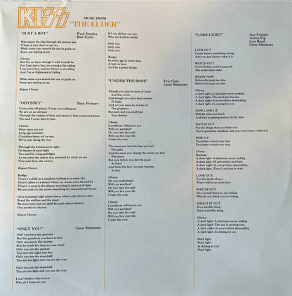 Kiss : (Music From) The Elder (LP, Album, Ltd, Pic, RE)