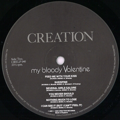 My Bloody Valentine : Isn't Anything (LP, Album + 7", Single + Ltd)