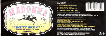 Madonna : Music (12", Single, Pic, GZ )