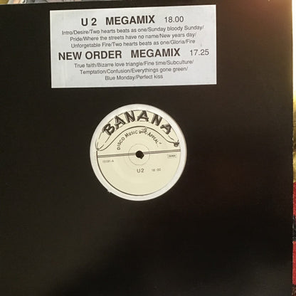 U2 / New Order : Desire / Mega Order (12", Unofficial)