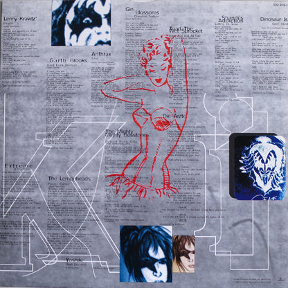 Various : Kiss My Ass: Classic Kiss Regrooved (LP, Comp, Red)