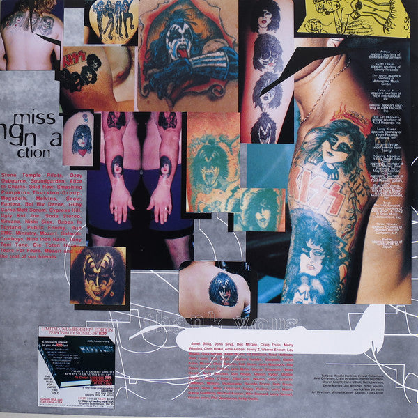 Various : Kiss My Ass: Classic Kiss Regrooved (LP, Comp, Red)