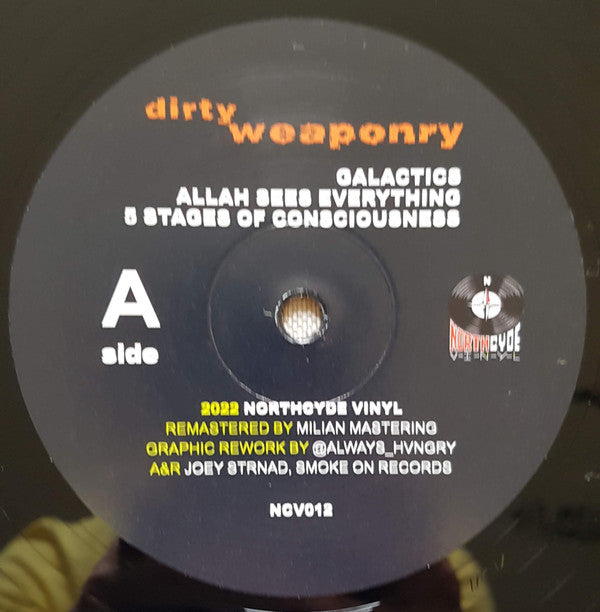 Killarmy : Dirty Weaponry (2xLP, Album, Ltd, RE, RM, OG )
