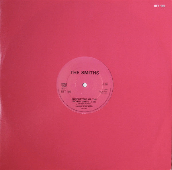 The Smiths : Shoplifters Of The World Unite (12", Single, MP)