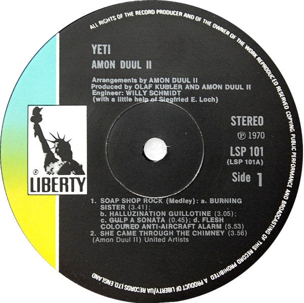 Amon Düül II : Yeti (2xLP, Album, Gat)