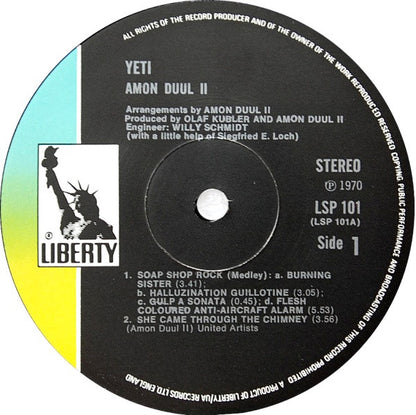 Amon Düül II : Yeti (2xLP, Album, Gat)