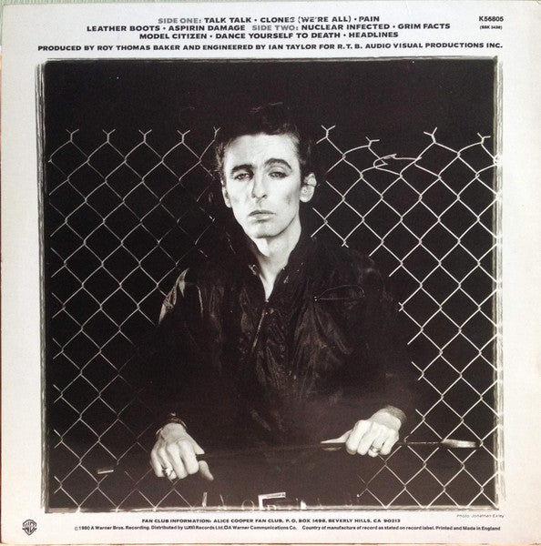 Alice Cooper (2) : Flush The Fashion (LP, Album)