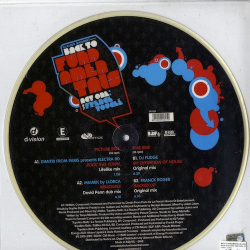 Claude Monnet Presents Back To Fundamentals : The French Touché - Act One (12", Pic)
