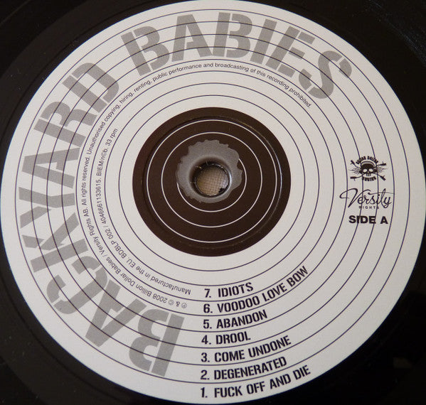 Backyard Babies : Backyard Babies (LP, Album)