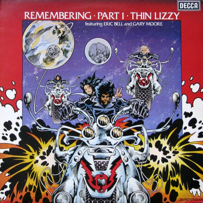 Thin Lizzy Featuring Eric Bell (2) And Gary Moore : Remembering Part 1 (LP, Comp)