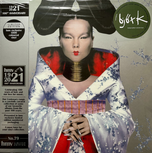 Björk : Homogenic (LP, Album, Ltd, RE, Gre)