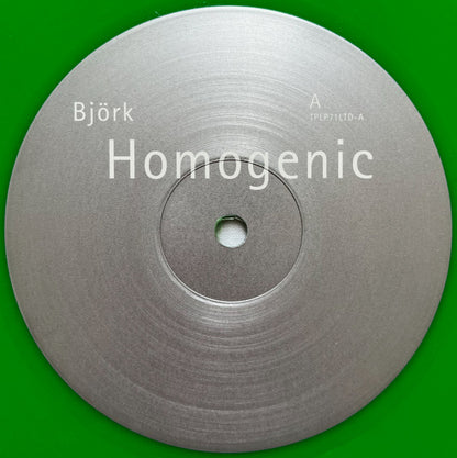 Björk : Homogenic (LP, Album, Ltd, RE, Gre)