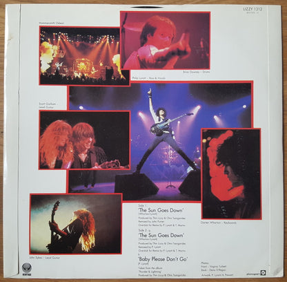 Thin Lizzy : The Sun Goes Down (12", Single)