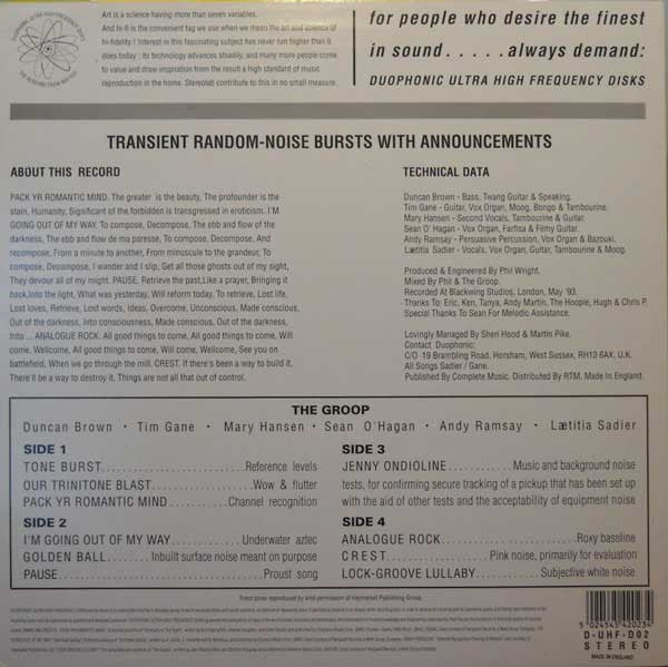 Stereolab : Transient Random-Noise Bursts With Announcements (2xLP, Album)