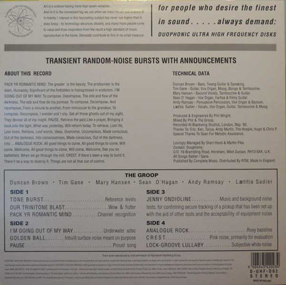 Stereolab : Transient Random-Noise Bursts With Announcements (2xLP, Album)