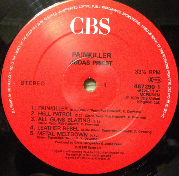 Judas Priest : Painkiller (LP, Album)