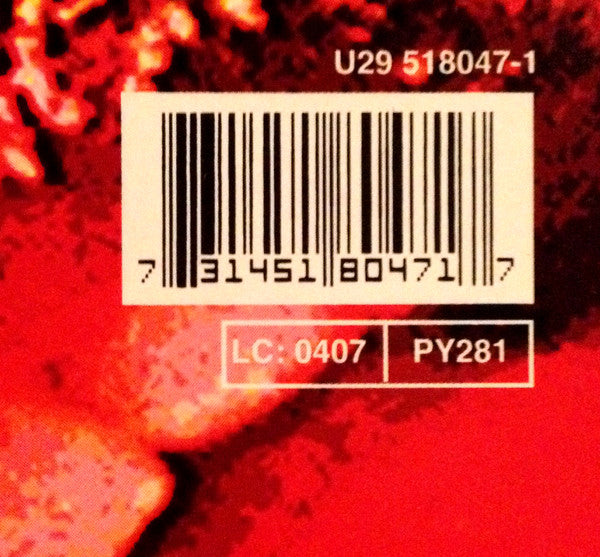 U2 : Zooropa (LP, Album)