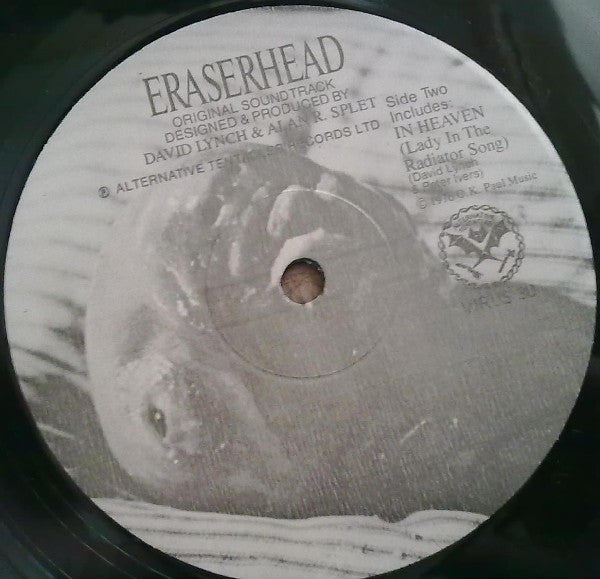 David Lynch & Alan R. Splet : Eraserhead Original Soundtrack (LP, Album, RP)