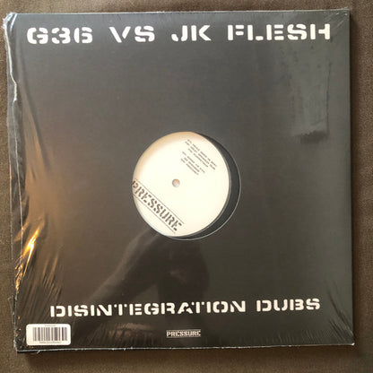 G36 vs JK Flesh : Disintegration Dubs (LP, Red + LP, Gre + Album, Ltd)