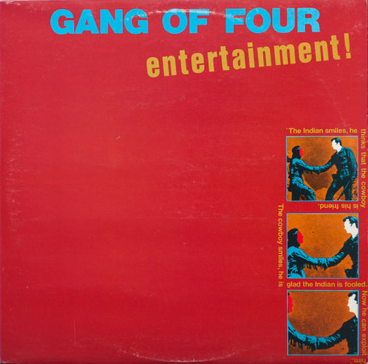 Gang Of Four : Entertainment! (LP, Album, Red)