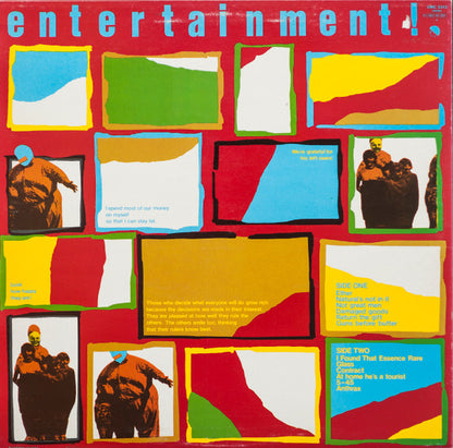Gang Of Four : Entertainment! (LP, Album, Red)