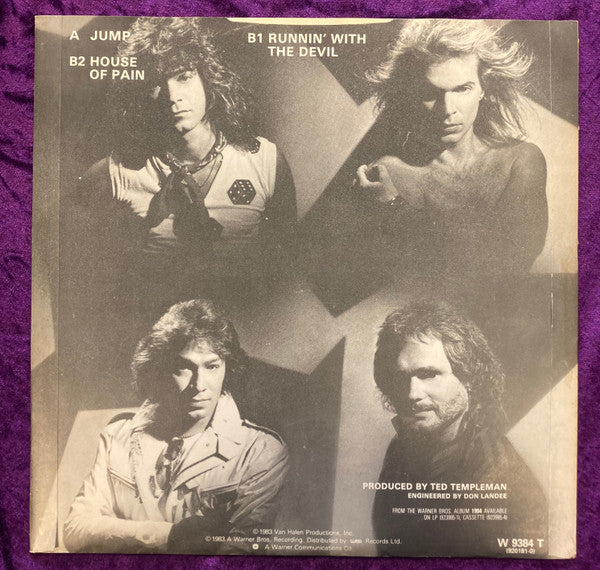 Van Halen : Jump! (12", Single, EMI)