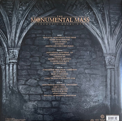 Powerwolf : The Monumental Mass (A Cinematic Metal Event) (2xLP, Album)