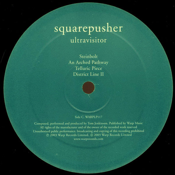 Squarepusher : Ultravisitor (2xLP, Album)