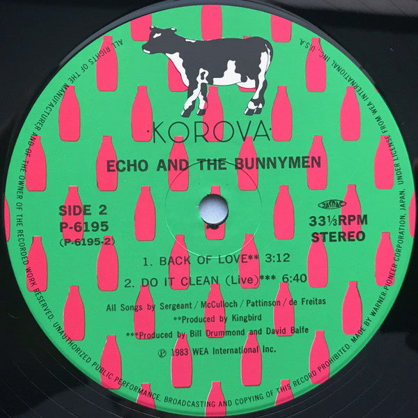 Echo And The Bunnymen* : Echo And The Bunnymen (LP, MiniAlbum, Comp, Bla)